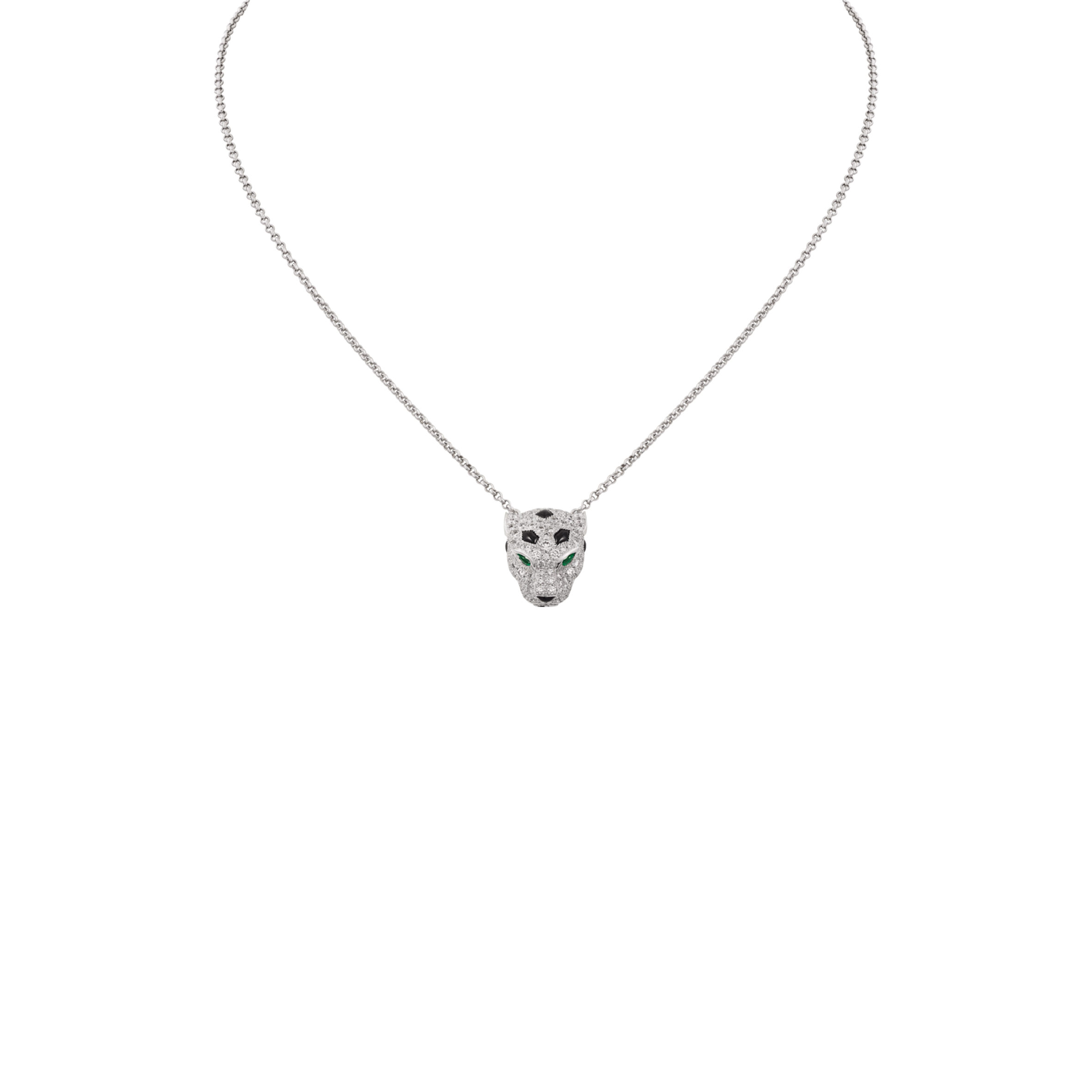 Ca*t*er panthÈre white gold de Ca*t*er necklace n7424341